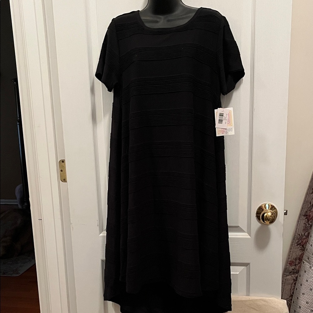 LuLaRoe Black Midi Dress